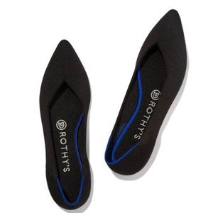 Rothy’s Black The Point Flats 7